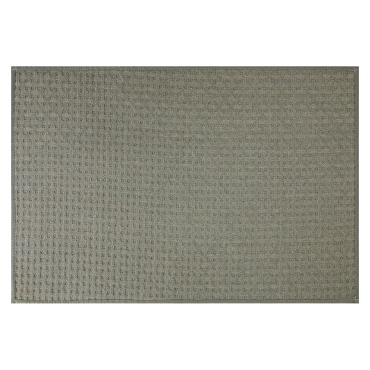 Unique Bargains Weaving Pattern Soft Absorbent Bath Mat Green 24" x 36"