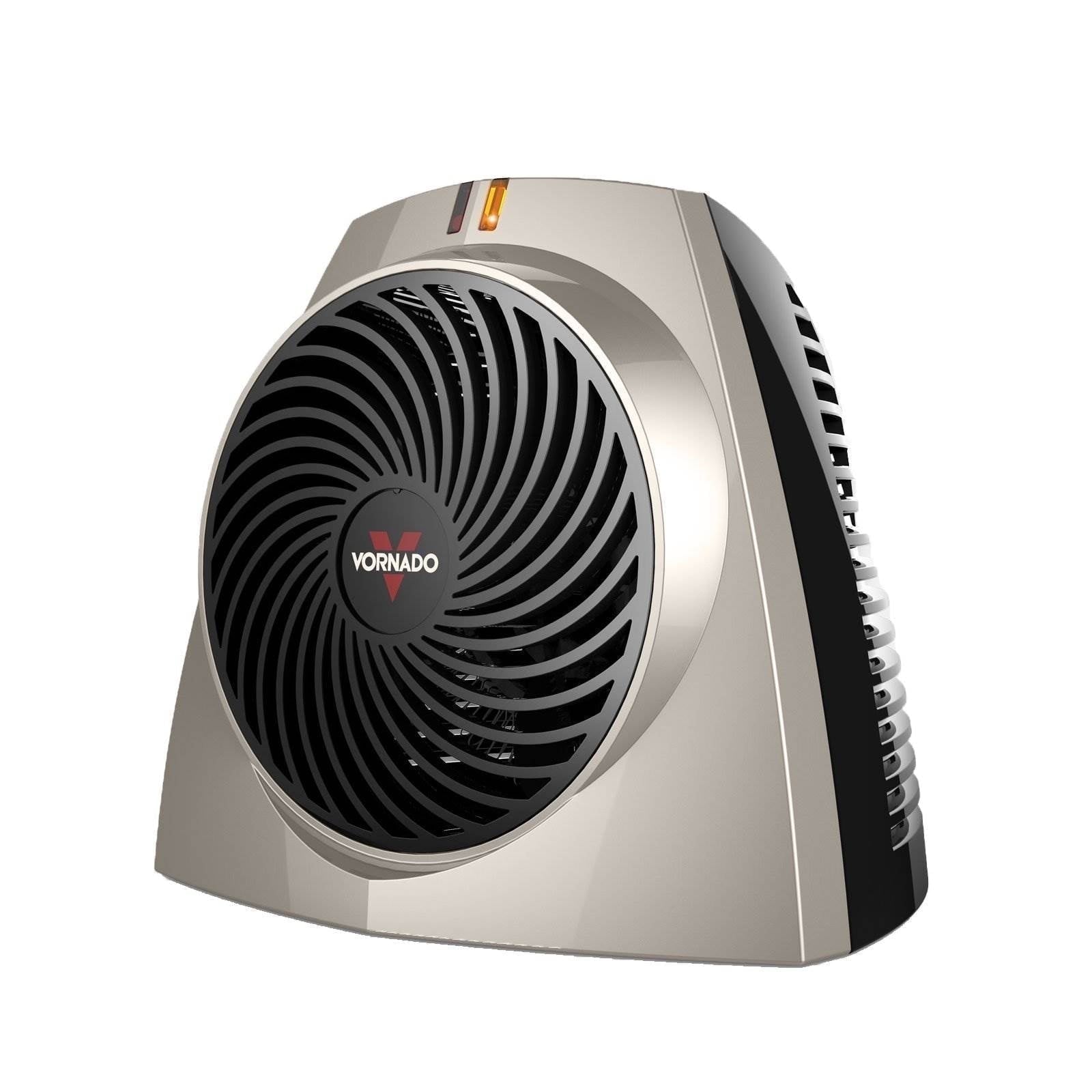 Vornado VH203 75 Square Foot Electric Personal Space Heater with Vortex Circulation, Champagne