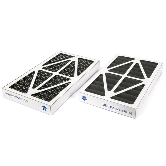 WEN 5-Micron Activated Carbon Outer Air Filter for Allergen and Odor Removal, Two Pack (for 400 CFM Air Filtration Systems)