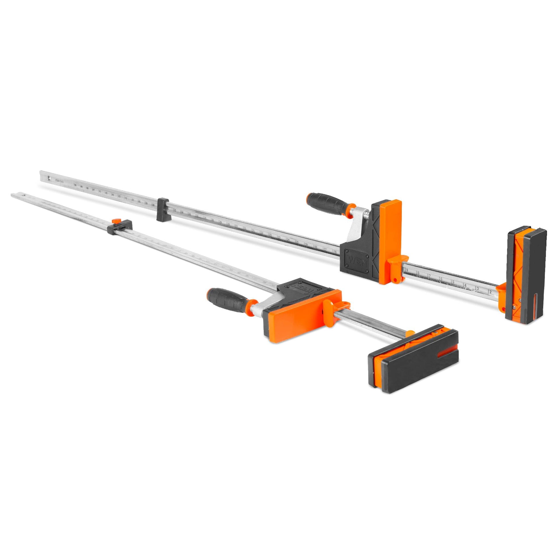 WEN 50-Inch 2000-Pound Parallel Jaw Clamp and Spreader Set, Two-Pack