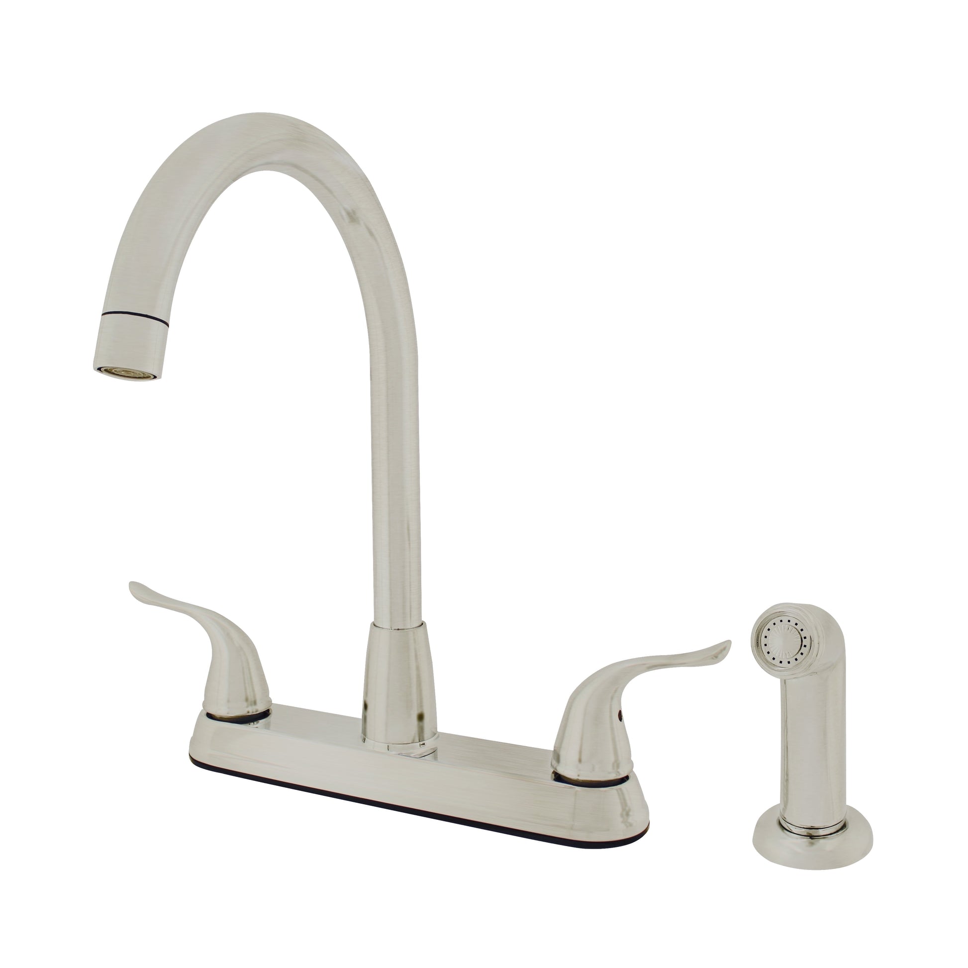 WMF 8235GNZMLP-BN Metal Silver 8 Inch Kitchen Faucet