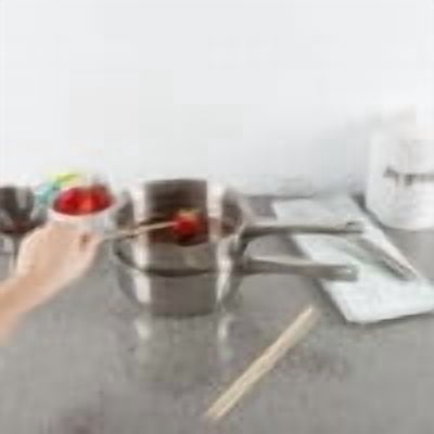 Classic Cuisine 1.5 Quart Stainless-Steel Double Boiler Pot 3 Piece Set