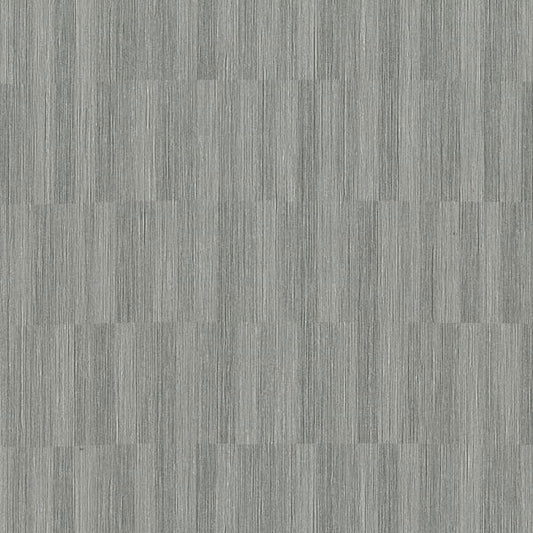 Warner Textures Barie Grey Vertical Tile Wallpaper, 27-in by 27-ft, 60.8 sq. ft
