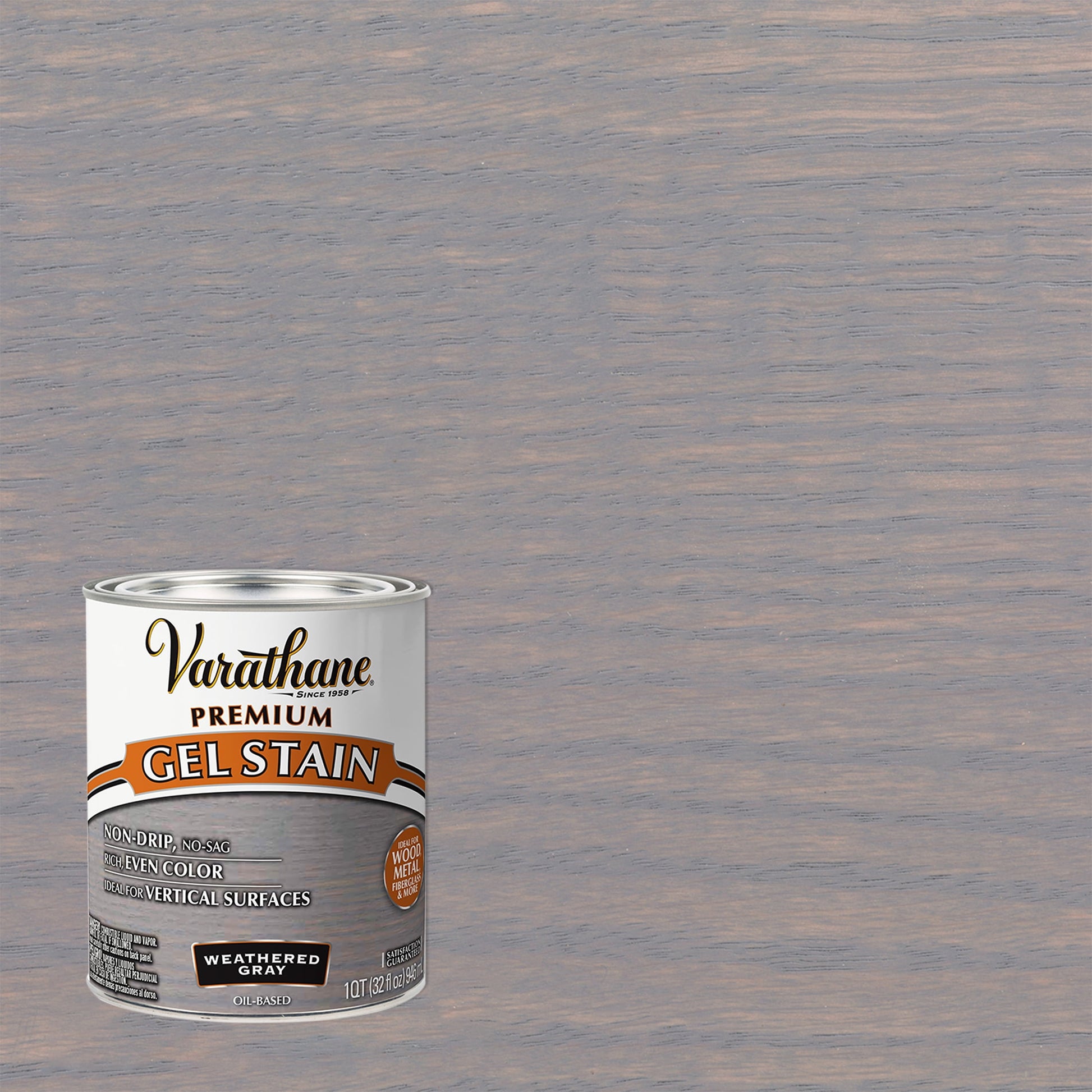 Gris Envejecido, Varathane Tinte de Madera en Gel Premium-358175, Cuarto