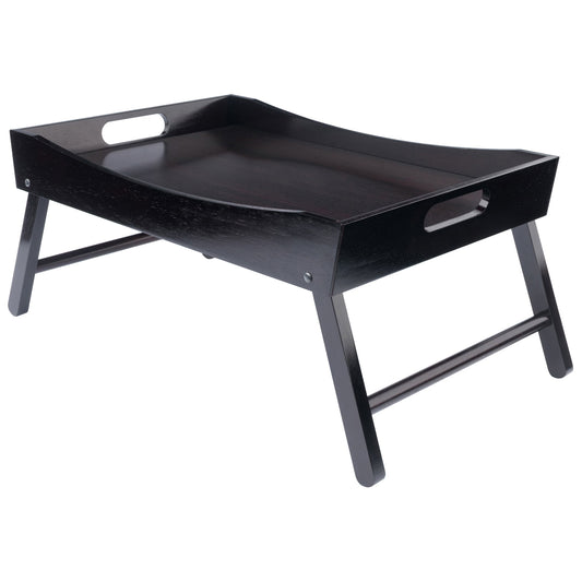 Winsome Benito Serving Breakfast Bed Tray, Espresso Finish