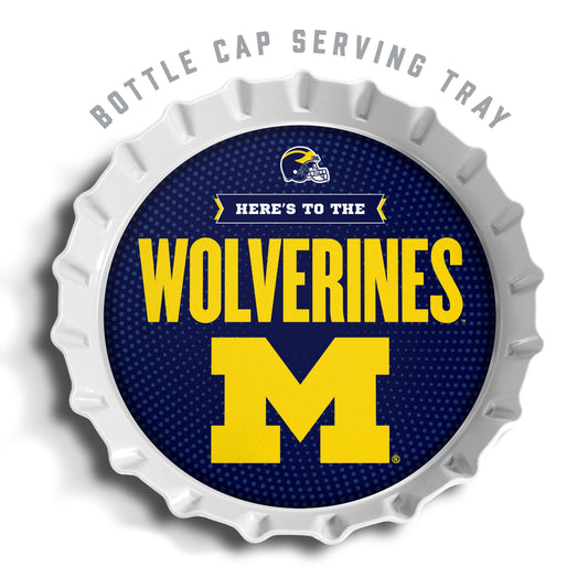YouTheFan NCAA Ohio State Buckeyes Bottle Cap Serving Tray