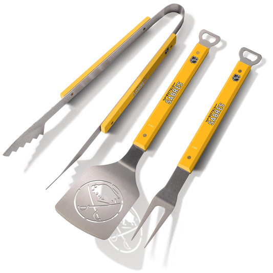 YouTheFan NHL Buffalo Sabres Spirit Series Juego de BBQ de 3 Pzas