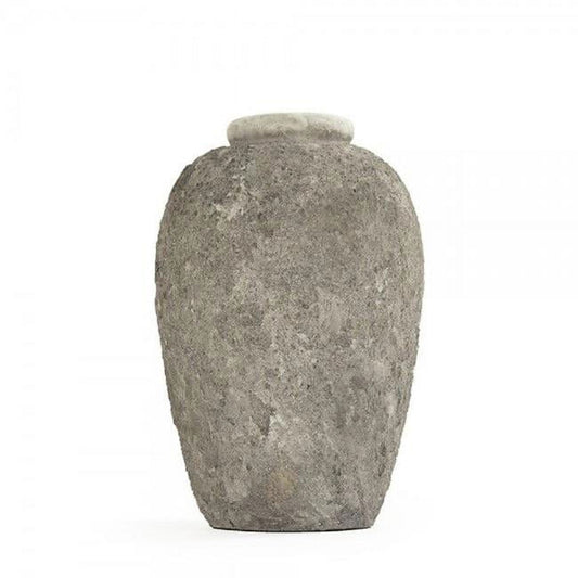 Zentique Polyresin Gray Jar