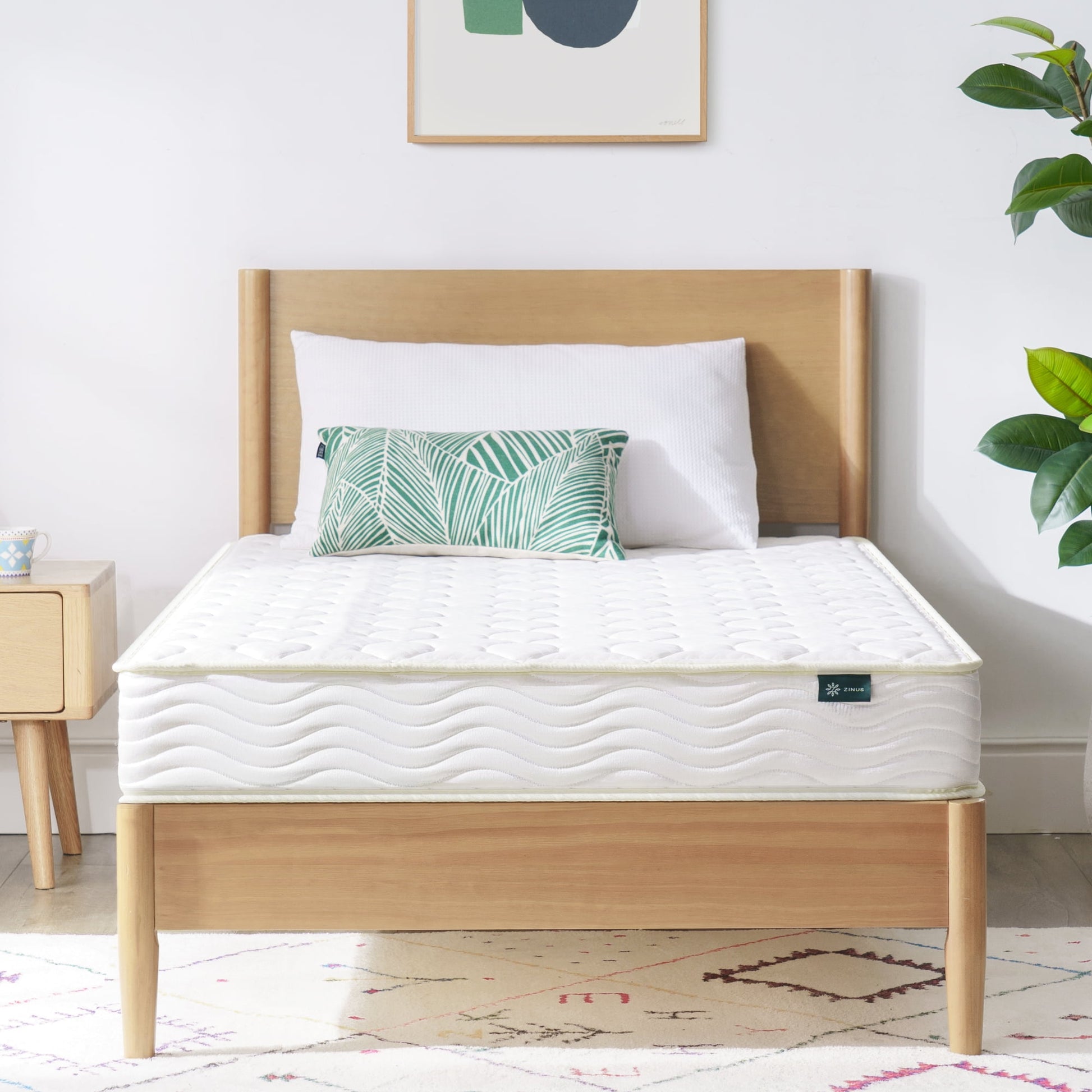 Zinus 6" Core Comfort Tight Top Bonnell Innerspring Mattress, Twin XL