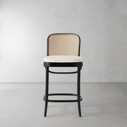 Ton 811 Counter Stool Cushion,Perennials Performance Basketweave\, Light-Sand,