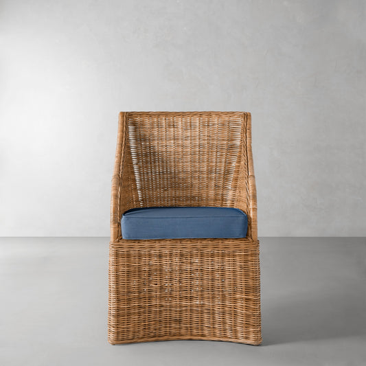 Farallon Armchair Cushion,Denim,