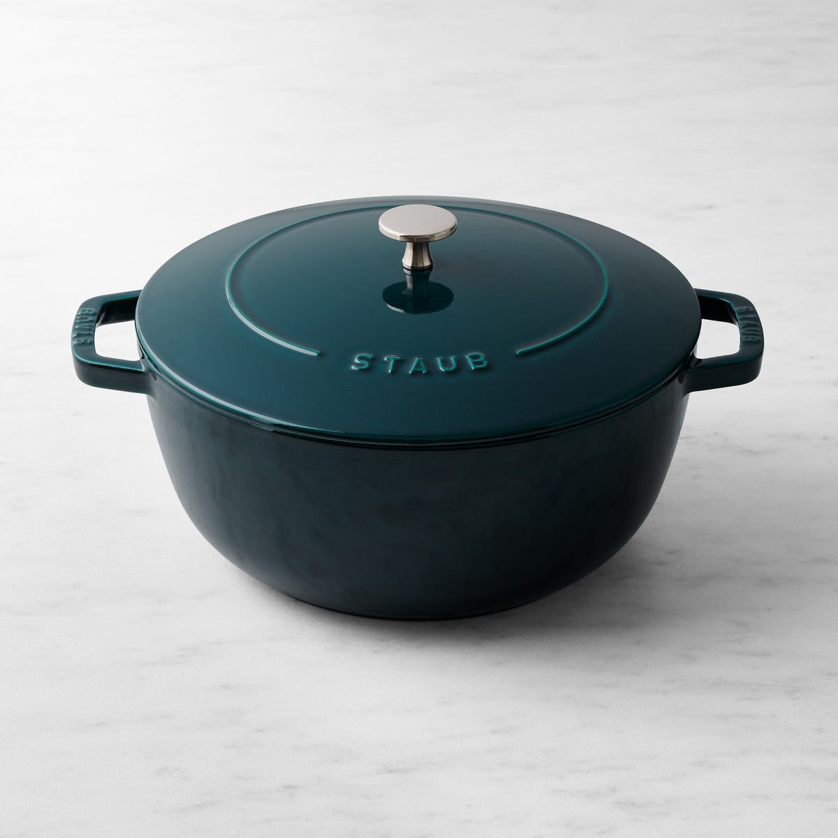 Staub Enameled Cast Iron Essential French Oven,La Mer,