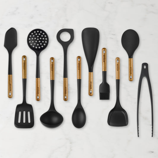 Staub Silicone Complete Utensils, Set of 11,,