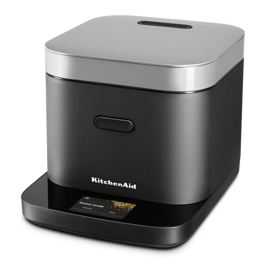 KitchenAid Compact Tankless Grain & Rice Cooker,Black,