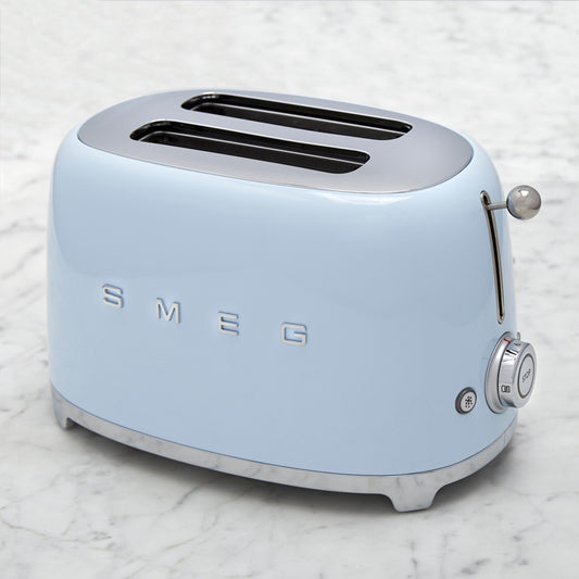 SMEG 2-Slice Toaster,Pastel Blue,