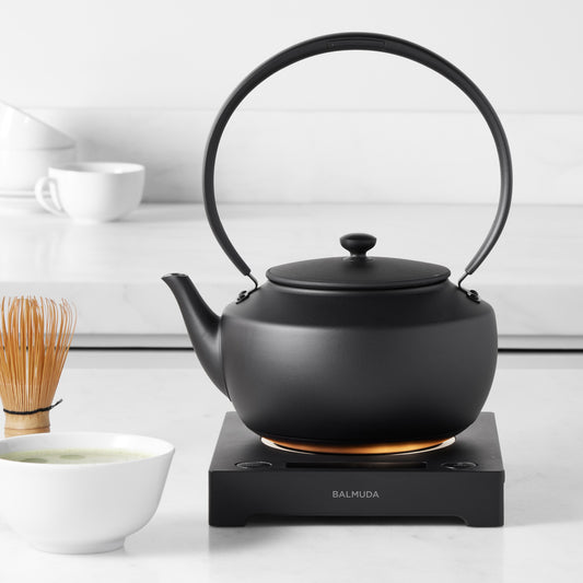 BALMUDA Moon Kettle,Black,