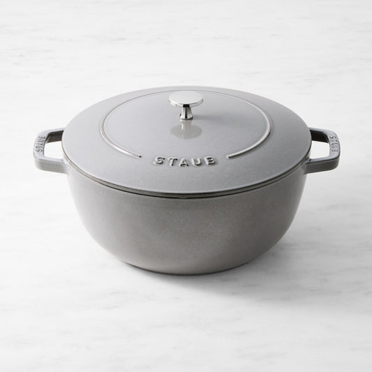 Staub Enameled Cast Iron Essential French Oven,Graphite,