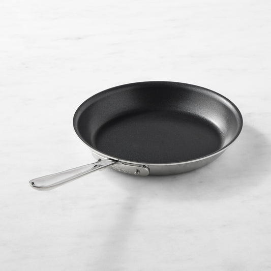 All-Clad D3 Tri-Ply Stainless-Steel Pro Nonstick Omelette Pans,D3 Triply Stainless-Steel Nonstick Pro Omelette Pan\, 9",