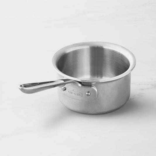 All-Clad D5 Stainless-Steel Butter Warmer, 0.5-Qt.,,