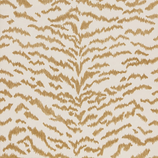 Scalamandré Tigress Wallpaper,Tiger Eye,