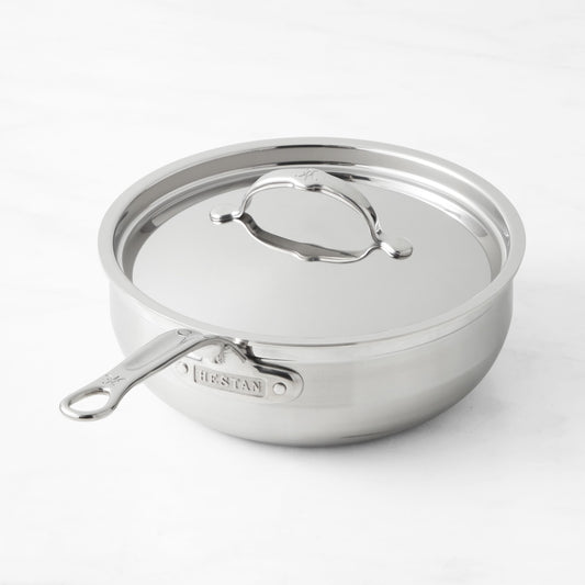 Hestan ProBond Forged Professional Clad Stainless-Steel Essential Pan,3.5-Qt.,