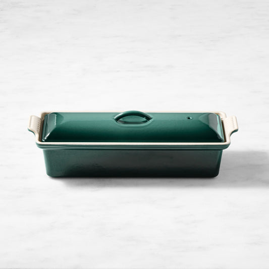 Le Creuset Enameled Cast Iron Pâté Terrine, 2-Qt.,Artichaut,