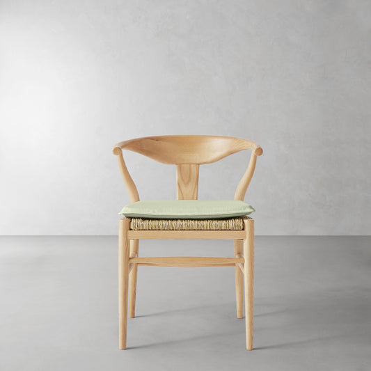 Baldwin Armchair Cushion,Sunbrella Performance Canvas\, Sage,