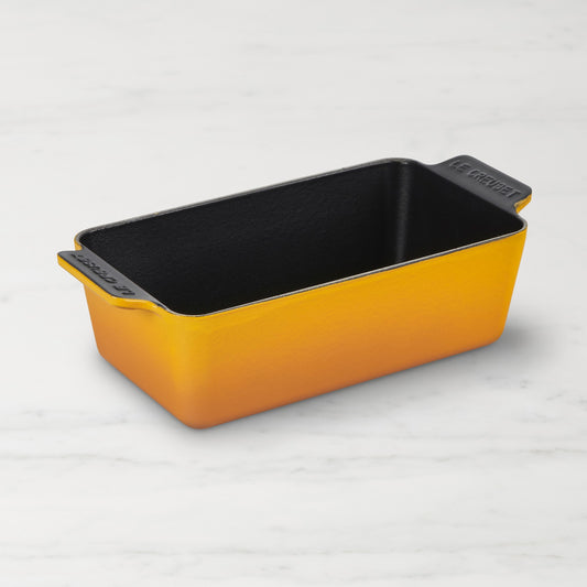 Le Creuset Cast Iron Classic Loaf Pan,Nectar,