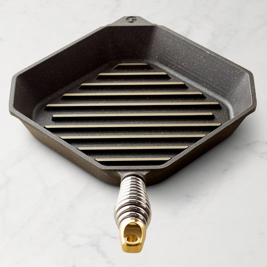 FINEX Seasoned Cast Iron Grill Pan,,