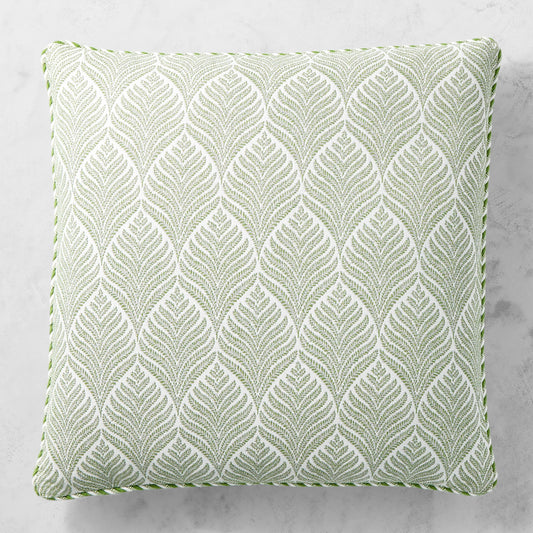 Linnaeus Outdoor Pillow Cover,Green,