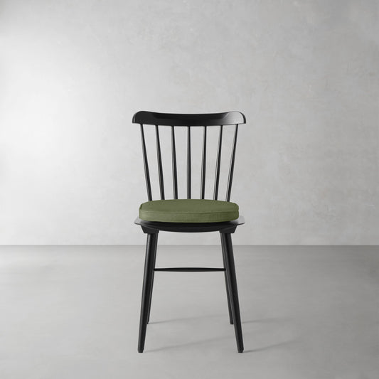 Ton Ironica Side Chair Cushion,Sunbrella Performance Canvas\, Fern,