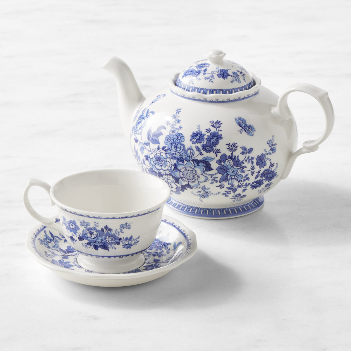 English Floral Tea Set,WSNOADS,Tea Kettles