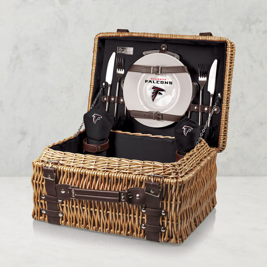 NFL Champion Picnic Basket,Atlanta Falcons,Atlanta Falcons
