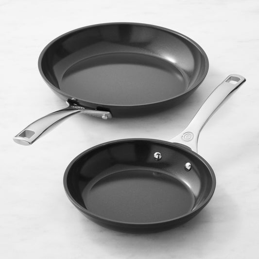 Le Creuset Essential Ceramic Nonstick Fry Pan, Set of 2,,