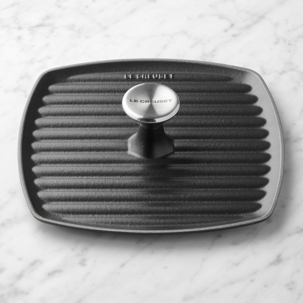 Le Creuset Enameled Cast Iron Panini Grill Press,,