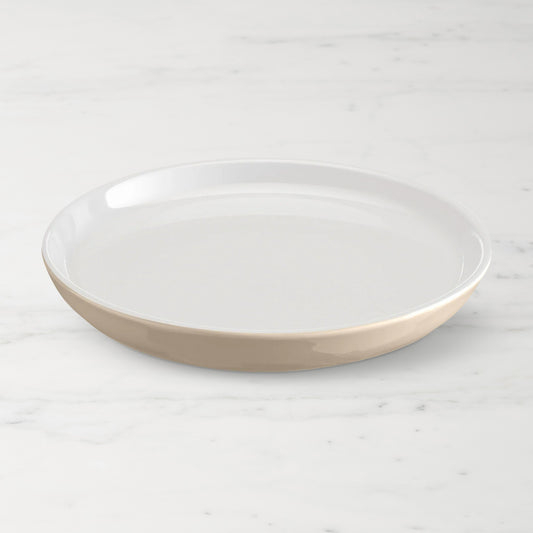 Emile Henry  Everyday Salad Plates,Nougat,Plate\, Set of 8\, White