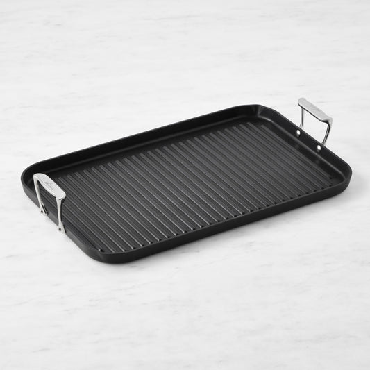 All-Clad HA1 Expert Nonstick Double Burner Grill, 13" x 20",,