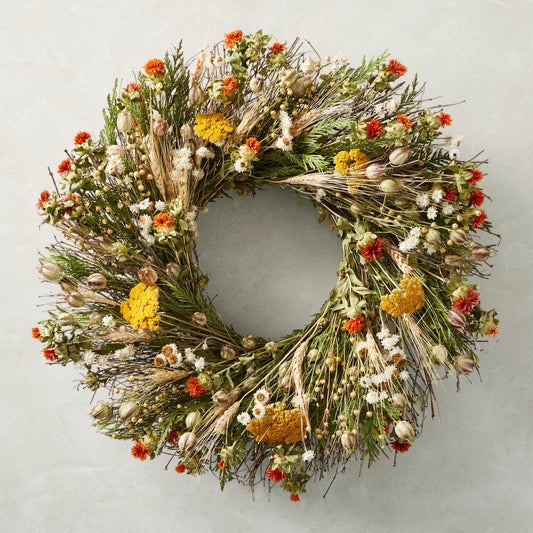 Laurel Canyon Live Wreath,22",