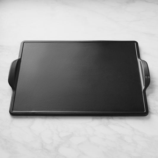 Emile Henry French Ceramic Rectangular Pizza Stone,,WSNOADS