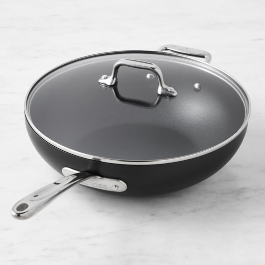 All-Clad HA1 Expert Nonstick Covered Chef's Pan, 12",,