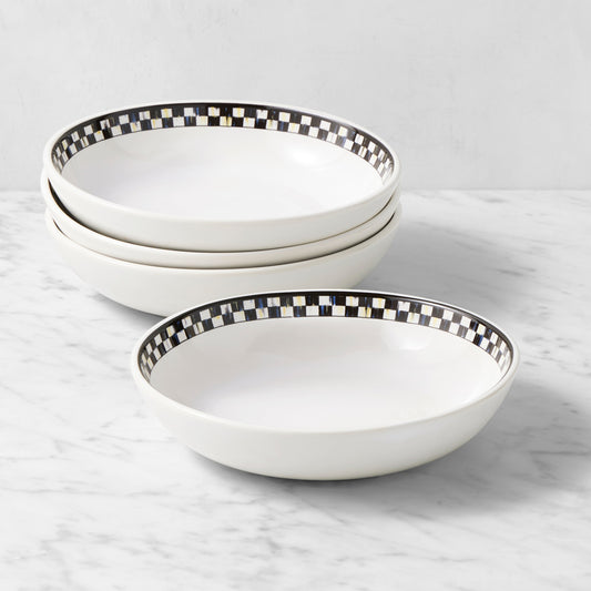 MacKenzie-Childs Everyday Stoneware Pasta Bowls,Set of 8,