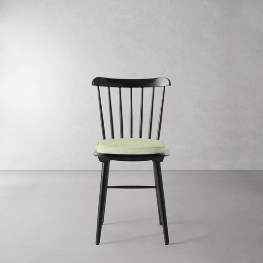 Ton Ironica Side Chair Cushion,Sunbrella Performance Canvas\, Sage,