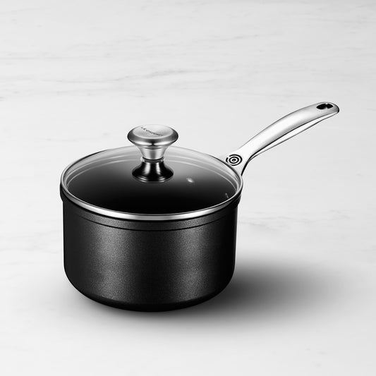 Le Creuset Toughened Nonstick PRO Saucepan,Sauce Pan\, 2-Qt.,