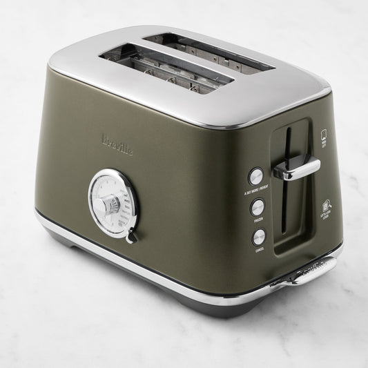 Breville Toast Select Luxe 2-Slice Toaster,Olive Tapenade,