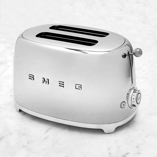 SMEG 2-Slice Toaster,Chrome,