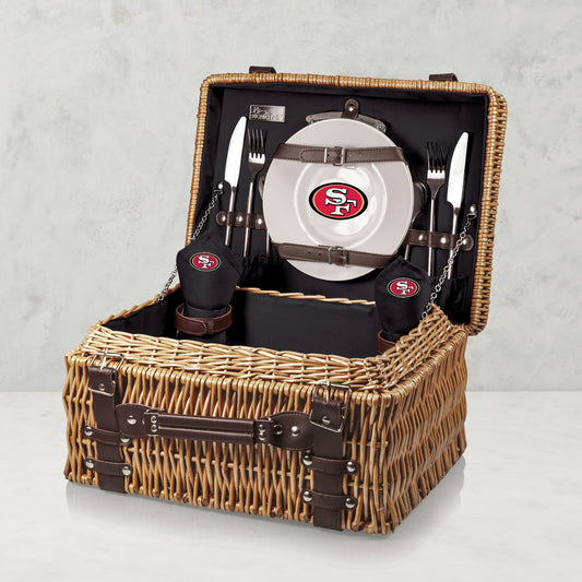 NFL Champion Picnic Basket,San Francisco 49ers,San Francisco 49ers