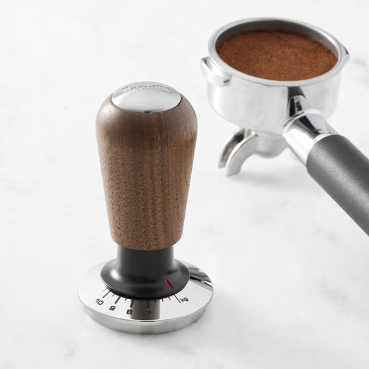 Breville Craft Collection Walnut Force Gauge Tamper Espresso Tamper,the Force Gauge Tamper\, 54mm,