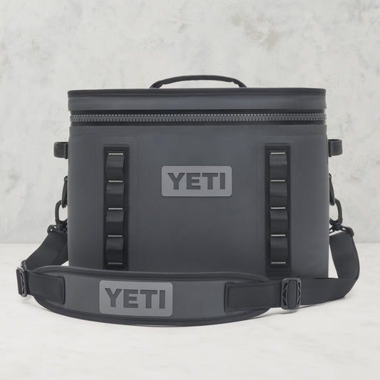 YETI Hopper Flip Soft Cooler,Charcoal,18