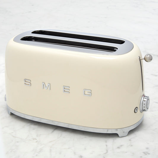 SMEG 4-Slice Toaster,Cream,