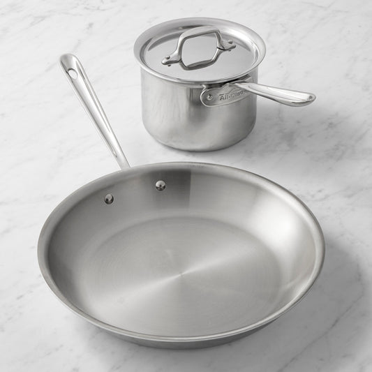 All-Clad D3 Tri-Ply Stainless-Steel Sear & Simmer 3-Piece Set,,WSNOADS